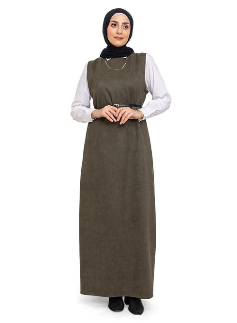 Cedar Winter Sleeveless Dress - Khotwh